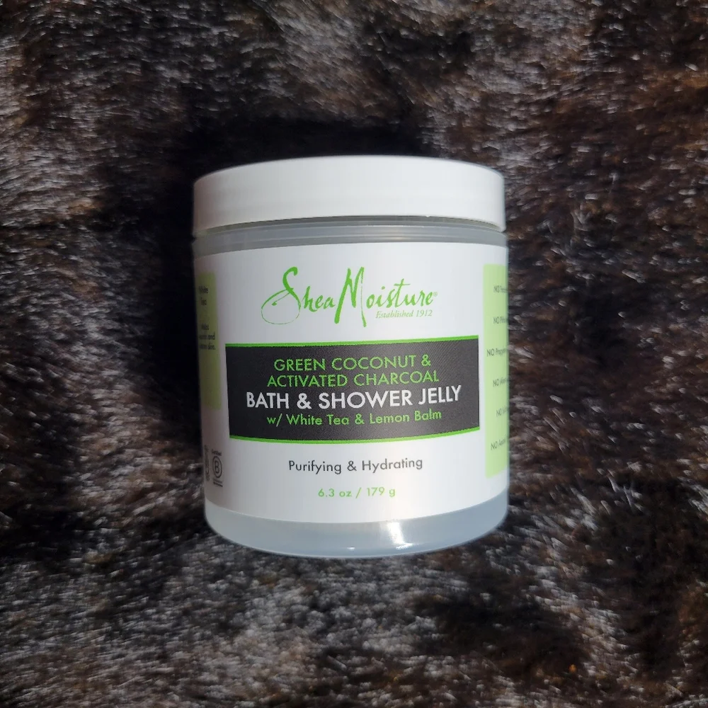 Shea Moisture Green Coconut Charcoal Purifying Duo‎ Moisturizing Cleanser Set